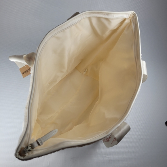 NWT Victoria's Secret Pink Soft Shearling Teddy-Cozy-Plush Tote Bag Large - Picture 12 of 15